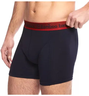 Luxusní bambusové boxerky Bamboo basics Rico tmavě modré