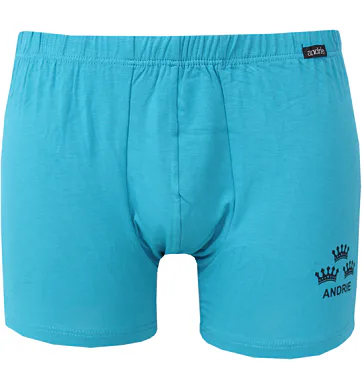 Pánské boxerky Andrie s bambusem PS 5909 tyrkys