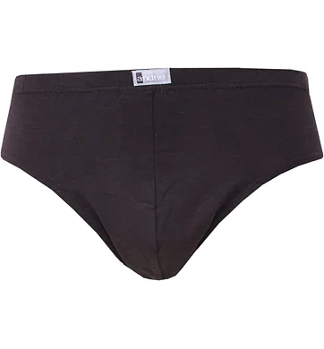 Pánské slipy bambus/bavlna/lycra Andrie PS 3585 černá
