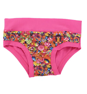 Dívčí kalhotky s obrázkem Emy Bimba B2924 rosa fluo