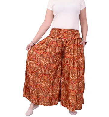 Dámské vzdušné boho kalhoty