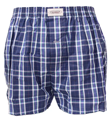 Pánské popelínové trenýrky Climber 3100C72 jeans-inkoust kostka