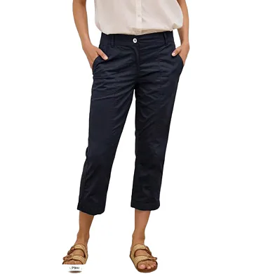 Dámské 3/4 kalhoty CECIL 379532 navy
