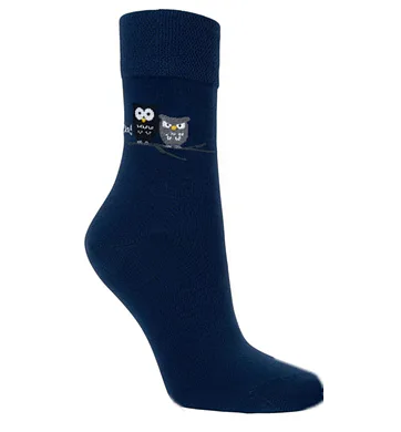 Ponožky RS 12065 navy, sovy