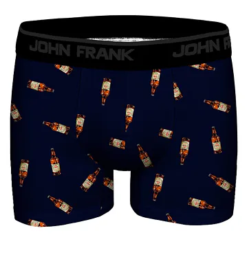 Pánské boxerky s potiskem John Frank JFBD384 beer