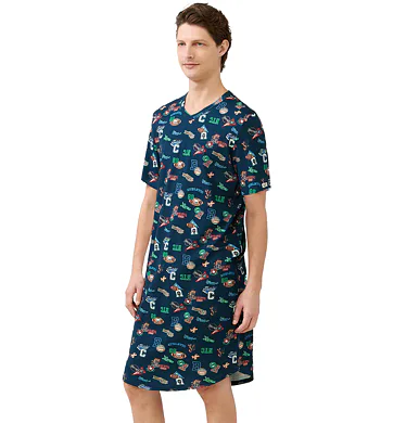 Vamp - Pánská noční košile s potiskem