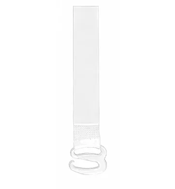 Průhledná silikonová ramínka Julimex RT08 14 mm plast, silikonová