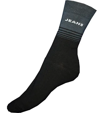 Ponožky Gapo Jeans Pruh - černá