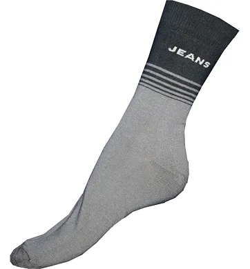 Ponožky Gapo Jeans Pruh - šedá