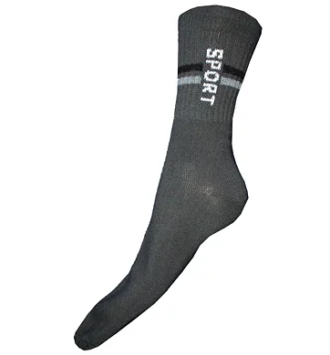 Ponožky DVJ Sport tm.šedá