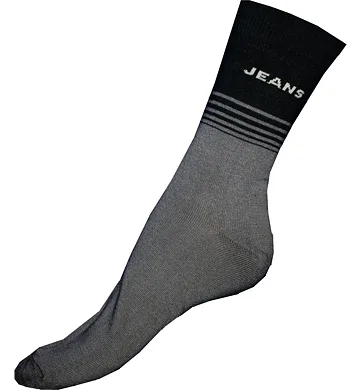 Ponožky Gapo Jeans Pruh tm.šedá