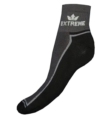Ponožky Gapo Fit Extreme tm.šedá