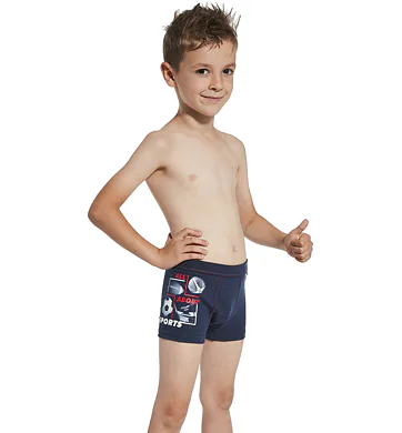 Boxerky pro malé sportovce Cornette Sport navy