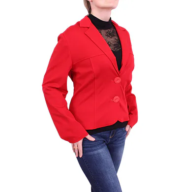 Elegantní sako Fashion Mam 173 červené
