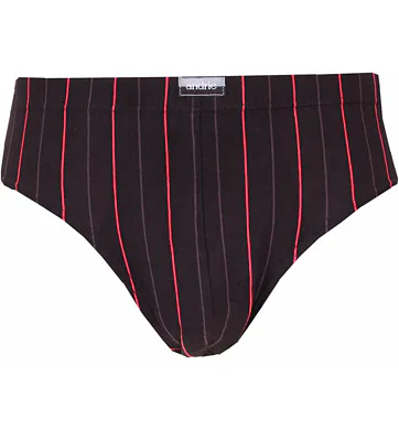 Pánské slipy bavlna/lycra Andrie PS 3523  červené