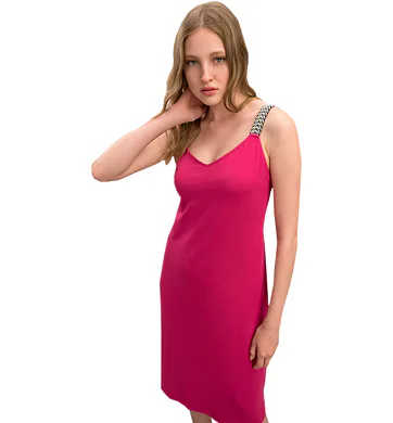 Dámské šaty Vamp 16524 Fuchsia