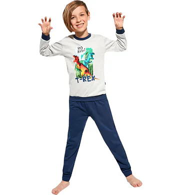 Pyžamo pro kluky T-Rex Cornette Kids