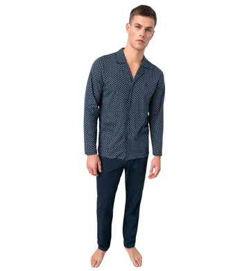 Pánské pyžamo Vamp Marlon 17603 blue salute