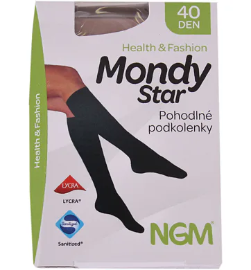 Podkolenky NGM MondyStar 40 8002 bronz