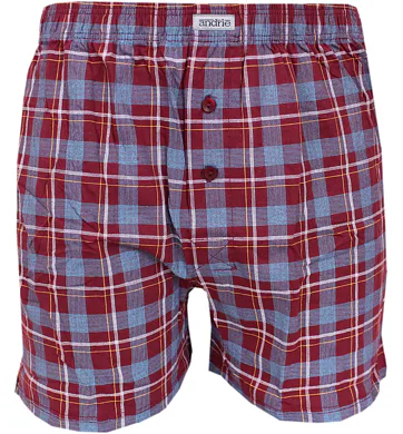 Bavlněné trenkoslipy pro muže  Andrie PS 5659 bordo