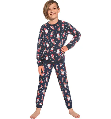 Chlapecké pyžamo Cornette Young Gnomes 3 navy