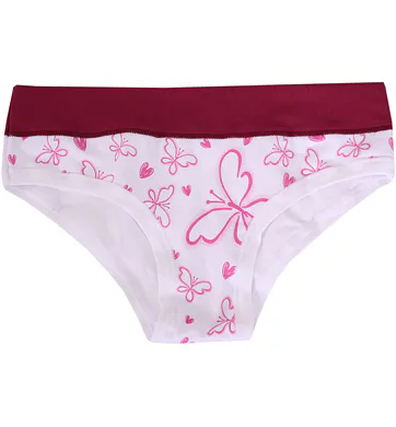 Dívčí spodní kalhotky Lovely Girl B2587J rosa fluo