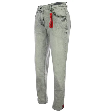 Dámské džíny Kenny S. Stella slim fit 020492 šedé