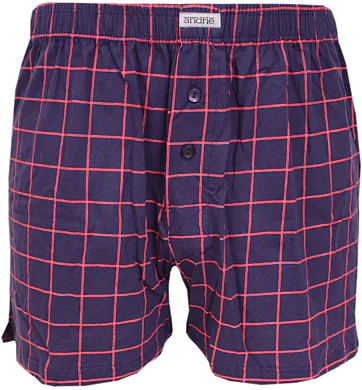 Bavlněné trenkoslipy pro muže  Andrie PS 5716 navy-red