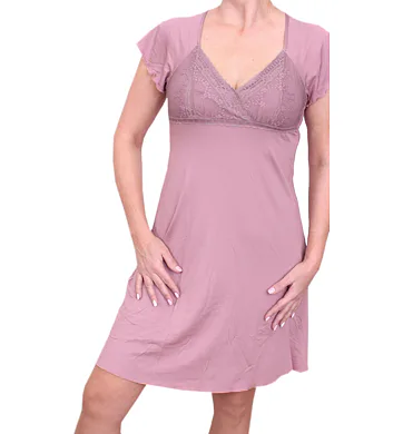 Košilka na spaní Follia Intimo Camilla dusty rose