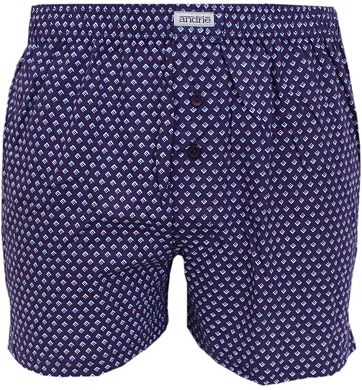 Pánské trenky s elegantním vzorem Andrie PS 5721 navy