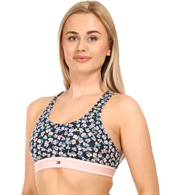 Dámská nevyztužená sportovní podprsenka Tommy Hilfiger UW0UW04576
