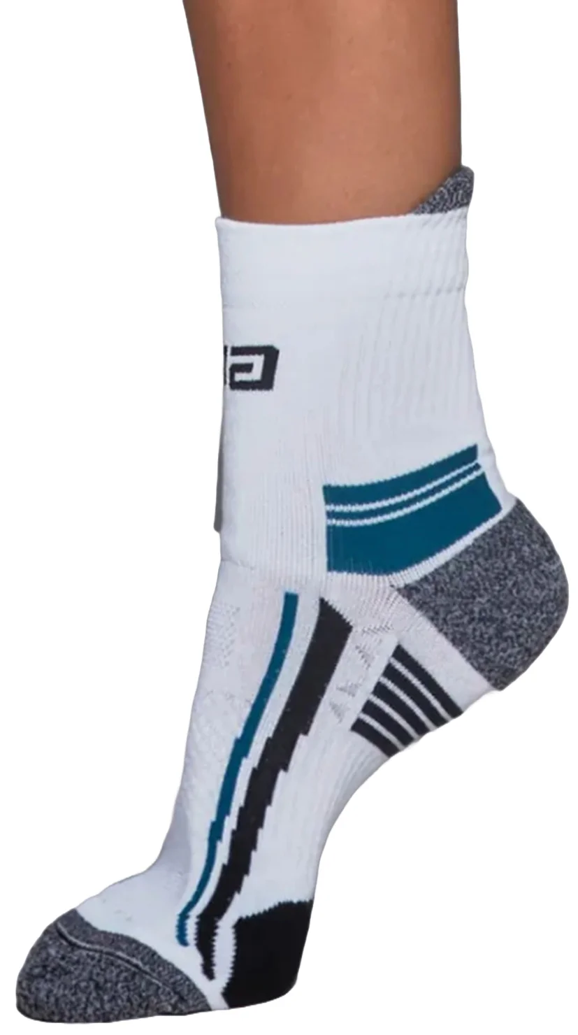 Sportovní ponožky na běhání Gatta Active GA998 bílo-šedé