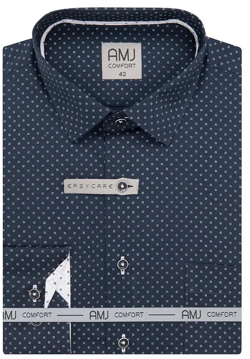 P&#x00E1;nsk&#x00E1;&#x20;ko&#x0161;ile&#x20;s&#x20;dlouh&#x00FD;m&#x20;ruk&#x00E1;vem&#x20;AMJ&#x20;Comfort&#x20;VDBR&#x20;11415&#x20;navy