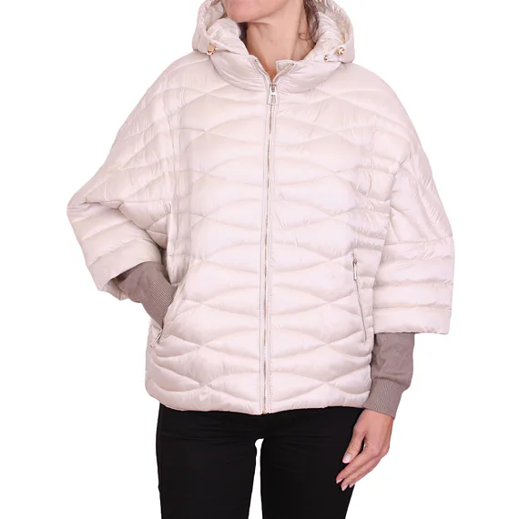Prošívaná přechodová bunda Fly 2512 cream