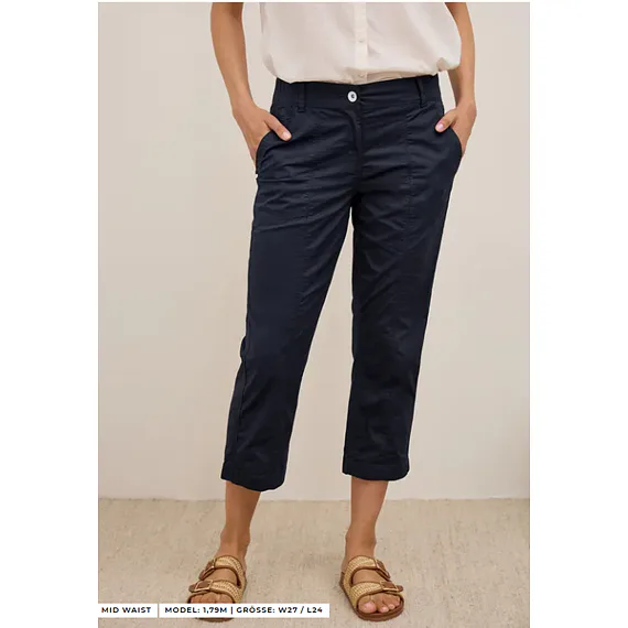 Dámské 3/4 kalhoty CECIL 379532 navy