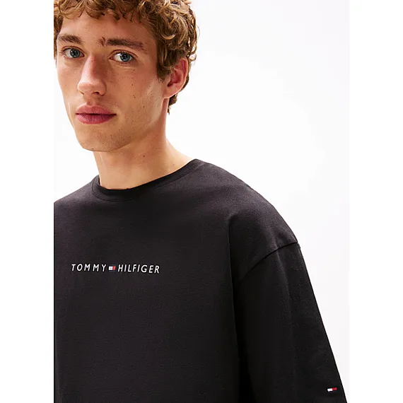 Pánské tričko Tommy Hilfiger UM0UM03685 desert sky