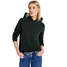 Mikina s kapucí Street One 303504 tmavý mech