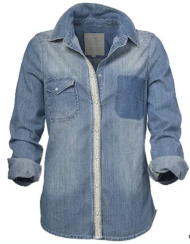 Košile YaYa 12074 - jeans